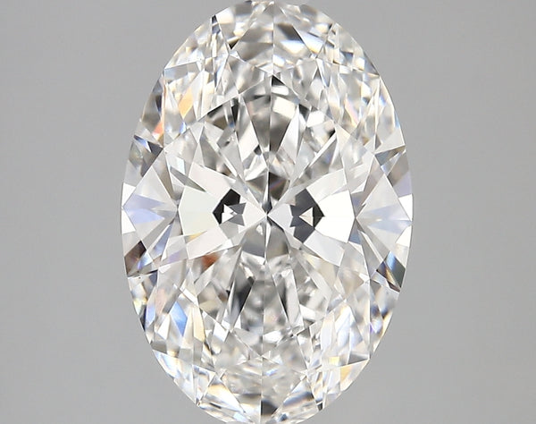 Diamond Lab Grown Oval 3.77ct VVS2