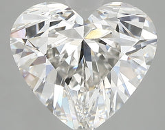 Diamond Lab Grown Heart 3.37ct VS2