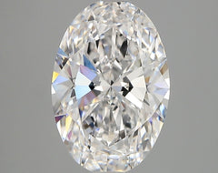 Diamond Lab Grown Oval 3.01ct VVS2