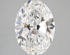 Diamond Lab Grown Oval 3.50ct SI1
