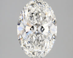 Diamond Lab Grown Oval 3.34ct VVS2