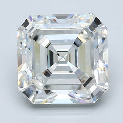 Diamond Asscher 3.08ct VVS2