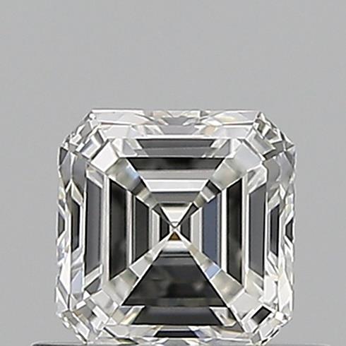 Diamond Asscher 0.53ct VVS1