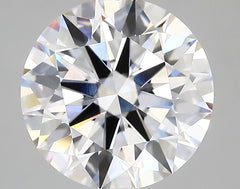 Diamond Lab Grown Round 4.06ct VVS2