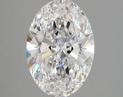 Diamond Lab Grown Oval 3.00ct VVS2