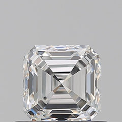 Diamond Asscher 0.64ct VVS1