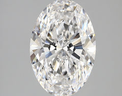 Diamond Lab Grown Oval 3.47ct VVS2