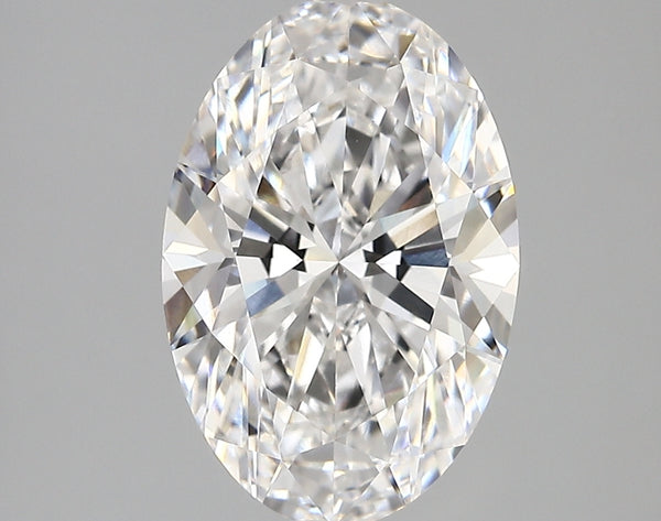 Diamond Lab Grown Oval 3.47ct VVS2