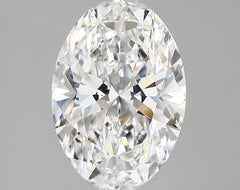 Diamond Lab Grown Oval 3.02ct VVS2