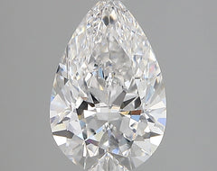 Diamond Lab Grown Pear 1.85ct VVS2