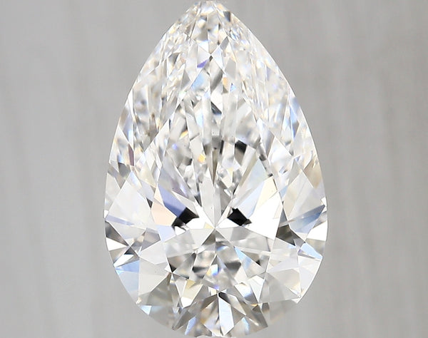 Diamond Lab Grown Pear 4.21ct VS1