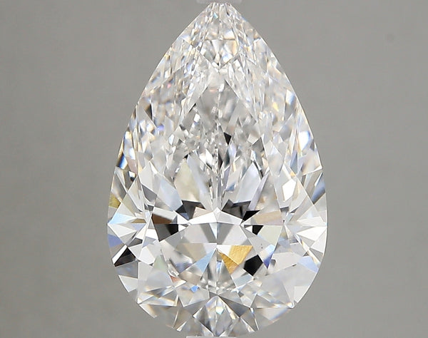 Diamond Lab Grown Pear 4.06ct VS1