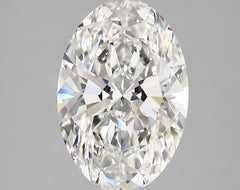 Diamond Lab Grown Oval 3.59ct VVS2
