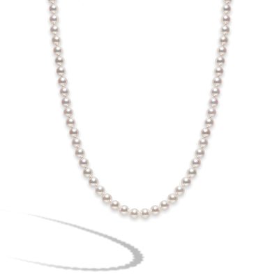 Mikimoto 7.5mm A Pearl Strand Necklace 32" - Yellow Gold - Mikimoto product