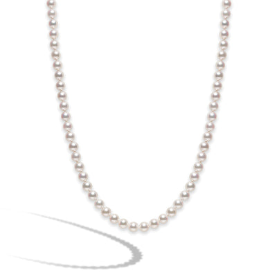 Mikimoto 9mm A Pearl Strand Necklace 36" - Yellow Gold - Mikimoto product