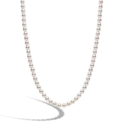 Mikimoto 8.5mm A Pearl Strand Necklace 40" - Yellow Gold - Mikimoto product