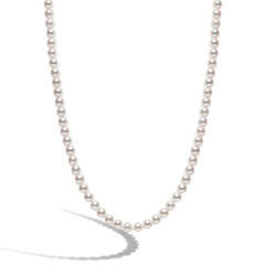 Mikimoto 9mm AA Pearl Strand Necklace 40" - Yellow Gold