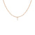 EF Collection Diamond Initial Charm in Yellow gold