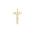 EF Collection Diamond Initial Charm in Yellow gold