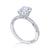 Tacori Dantela Hidden Bloom French Pave Engagement Ring
