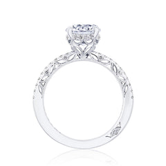 Tacori Dantela Hidden Bloom French Pave Engagement Ring