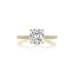 Tacori Dantela Hidden Bloom French Pave Engagement Ring