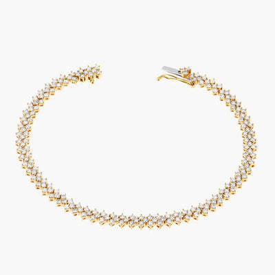 Carbon & Hyde Chevron Tennis Bracelet - Carbon & Hyde product