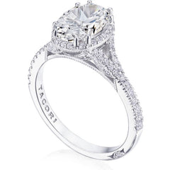 Tacori Dantela Oval Bloom with Split Shank