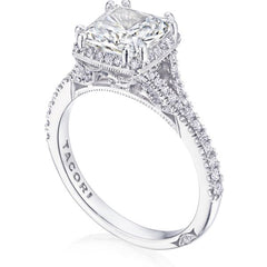 Tacori Dantela Princess Cut Bloom with Split Shank