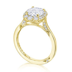 Tacori Inflori Oval Bloom Diamond Engagement Ring Setting
