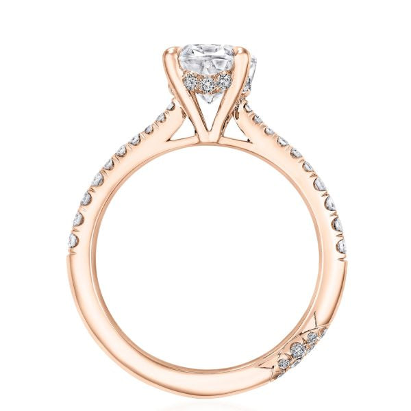 Tacori RoyalT Oval Diamond Engagement Ring Setting