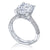 Tacori RoyalT Round Pavé Diamond Engagement Ring Setting