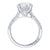 Tacori RoyalT Round Pavé Diamond Engagement Ring Setting