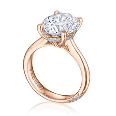 Tacori RoyalT Round Diamond Engagement Ring Setting