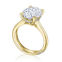 Tacori RoyalT Round Diamond Engagement Ring Setting