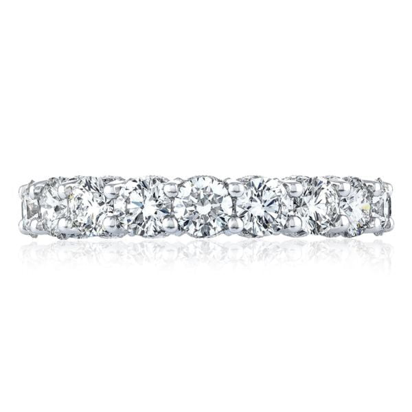 Tacori RoyalT Round Diamond Crescent Eternity Band