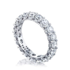 Tacori RoyalT Round Diamond Crescent Eternity Band