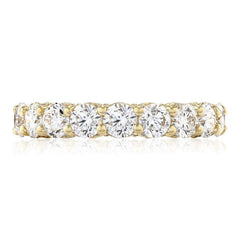 Tacori RoyalT Round Diamond Crescent Eternity Band