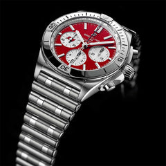 Breitling Chronomat B01 NFL Tampa Bay Buccaneers Edition with Rouleaux Steel Bracelet - 42mm