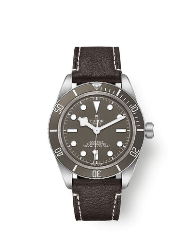 TUDOR Black Bay 58 925 with 39mm Silver Case and Brown Leather Bracelet - Tudor product