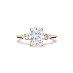 Tacori Simply Tacori Oval Three Stone Ring