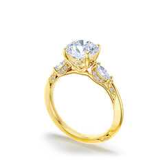 Tacori Simply Tacori Round Three Stone Ring