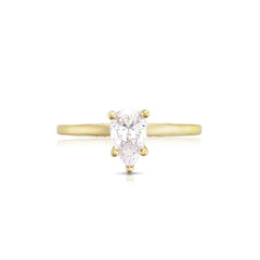 Tacori Simply Tacori Pear Solitaire Ring