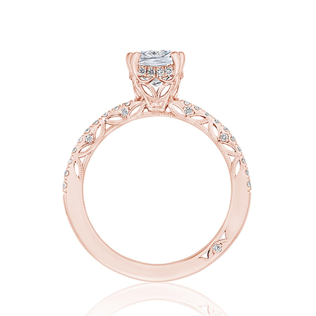 Tacori Dantela Hidden Bloom French Pave Engagement Ring