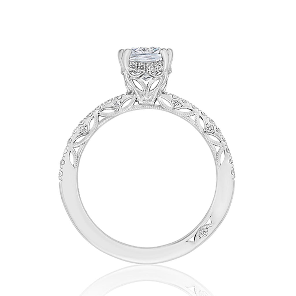 Tacori Dantela Hidden Bloom French Pave Engagement Ring