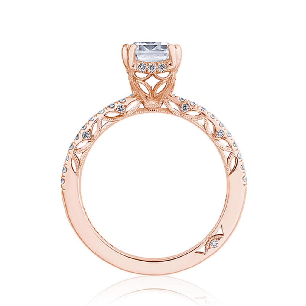 Tacori Dantela Hidden Bloom French Pave Engagement Ring