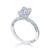 Tacori Dantela Hidden Bloom French Pave Engagement Ring