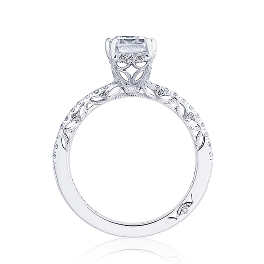 Tacori Dantela Hidden Bloom French Pave Engagement Ring