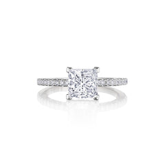 Tacori Dantela Hidden Bloom French Pave Engagement Ring