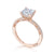Tacori Dantela Hidden Bloom French Pave Engagement Ring